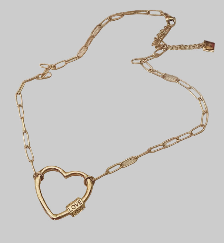 Collier chaîne trombone ♡