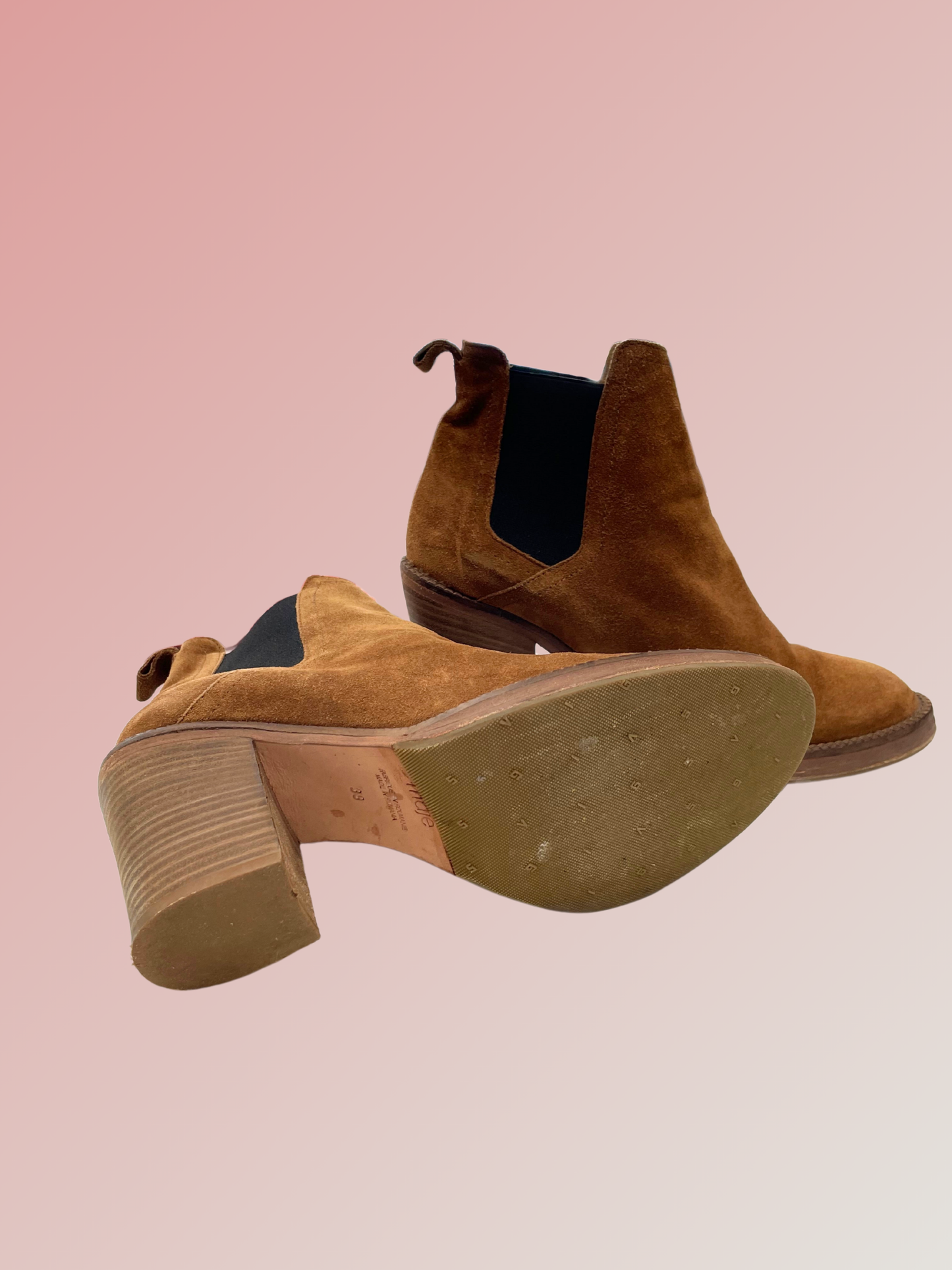 Bottines en Daim