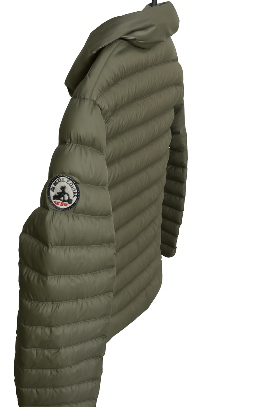 Blouson léger cintré taupe