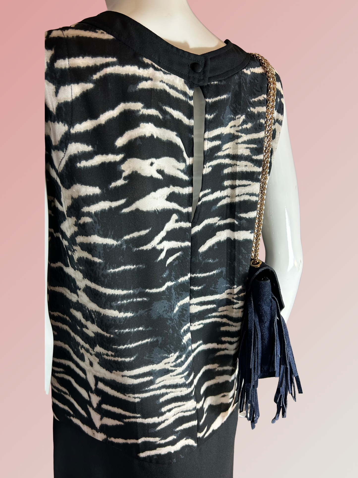 Robe zébré