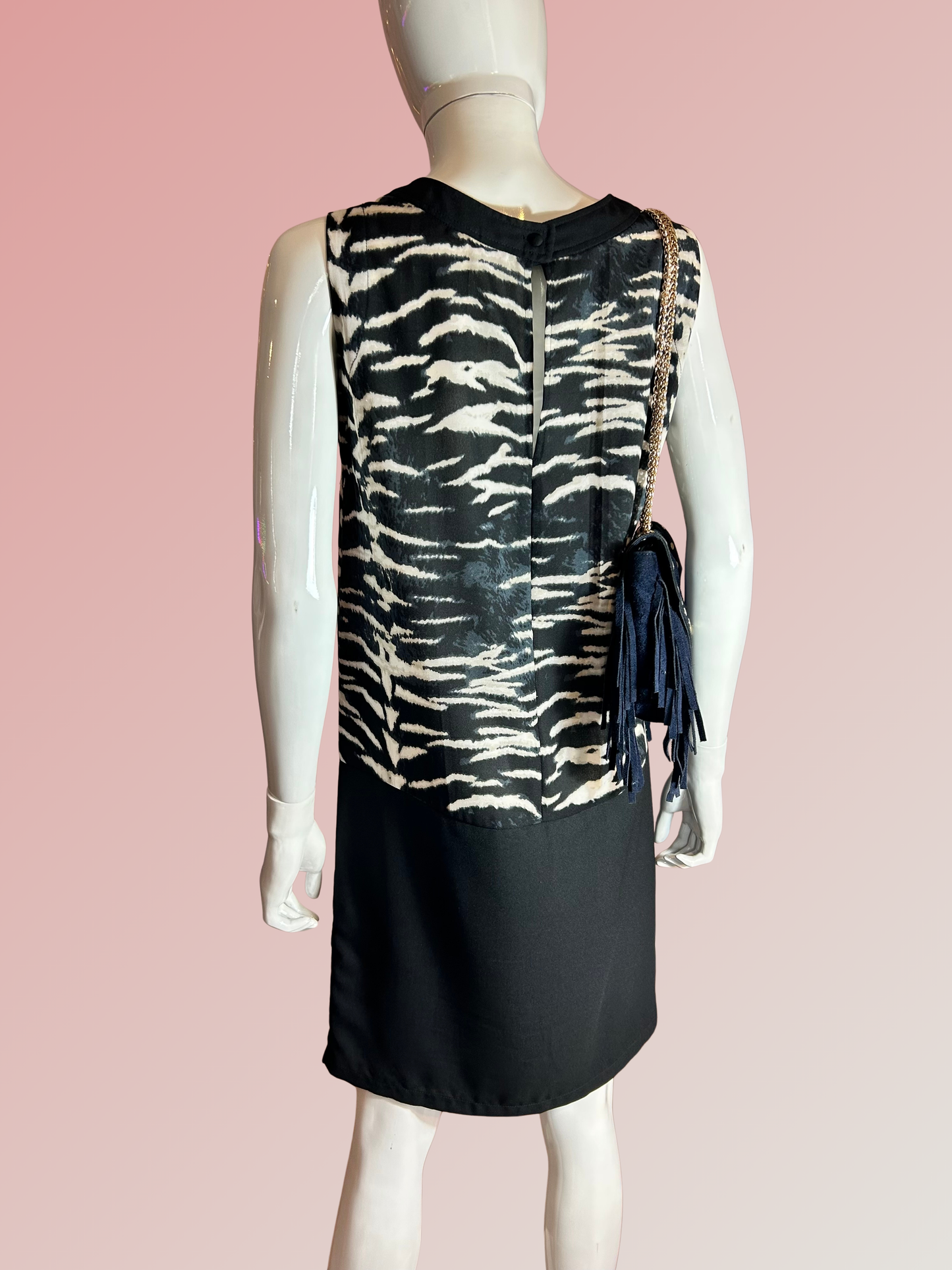 Robe zébré