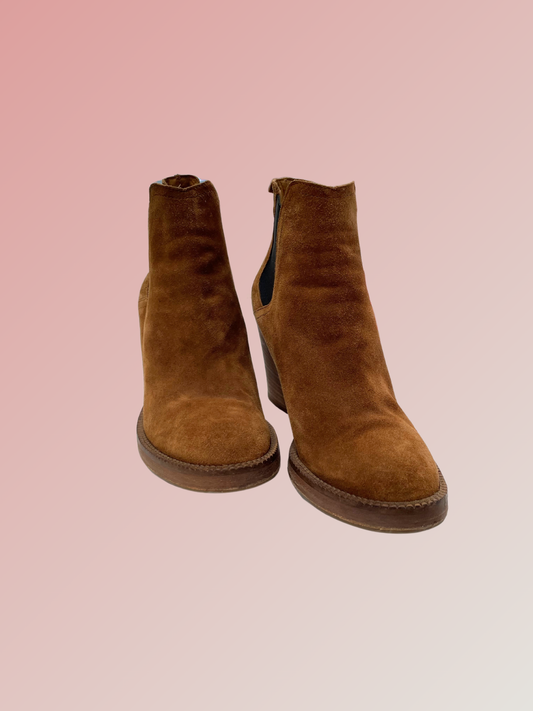 Bottines en Daim