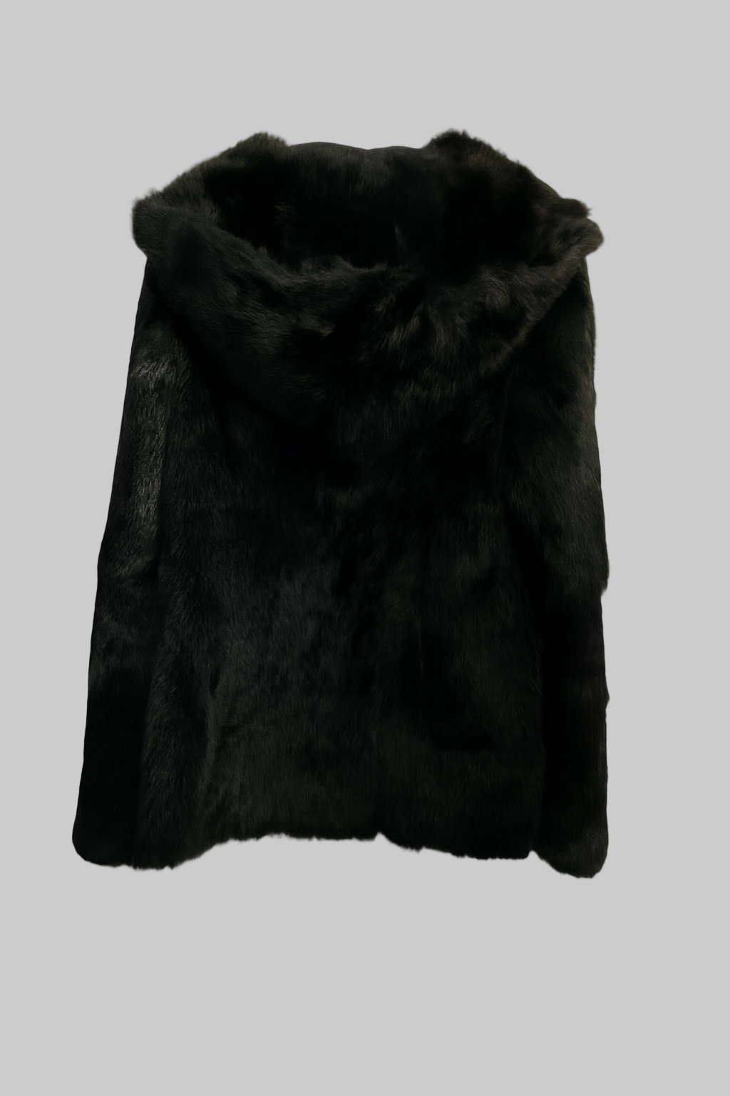 Veste fourrure à poils de lapin