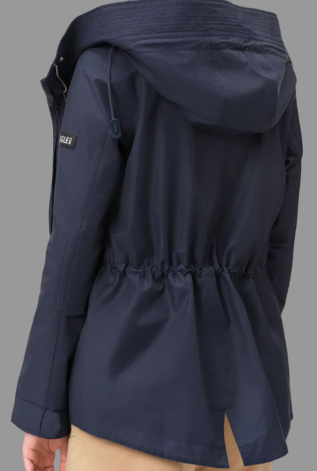 Parka courte imperméable coupe-vent