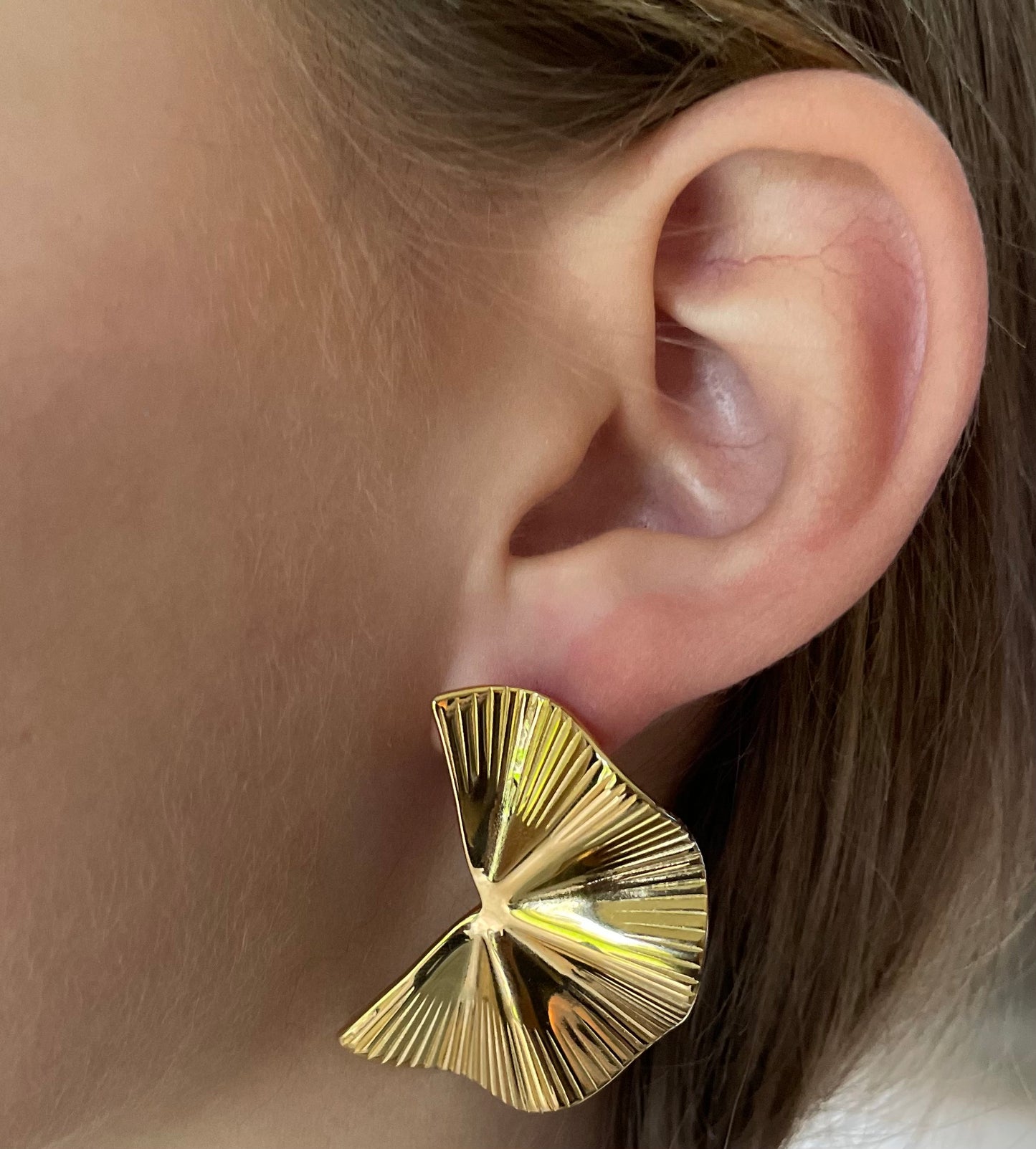 Boucles d’oreilles pétales