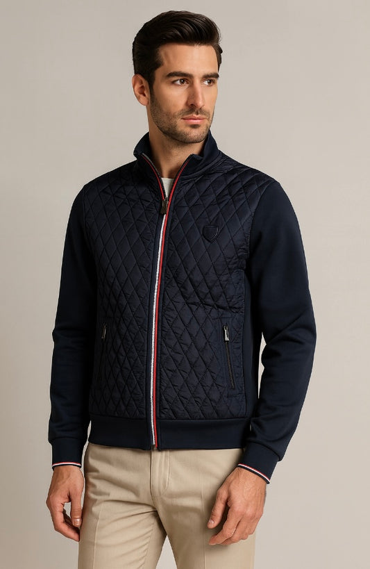 Gilet matelassé avec manches longues