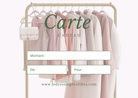 Carte-cadeau Le Dressing des Filles